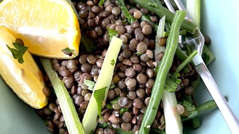 Fibre Rich Lentil Salad